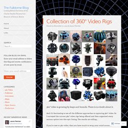 Collection of 360° Video Rigs