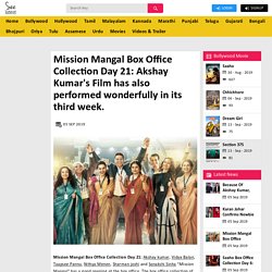 Mission Mangal Box Office Collection Day 21: Akshay Kumar's Film has also performed wonderfully in its third week.