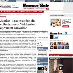 Justice - La succession du collectionneur Wildenstein âprement convoitée