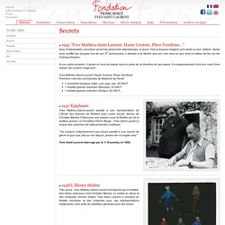 Fondation Pierre Bergé - Yves Saint Laurent : collections, expositions, mécénat
