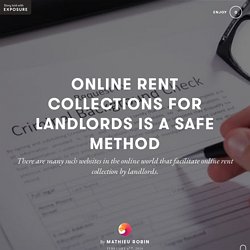 ONLINE RENT COLLECTIONS FOR LANDLORDS IS A SAFE METHOD