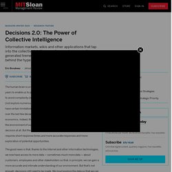 Decisions 2.0: The Power of Collective Intelligence