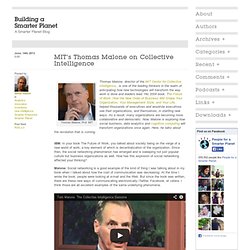 MIT's Thomas Malone on Collective Intelligence
