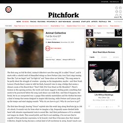 Album Reviews: Animal Collective: Fall Be Kind EP