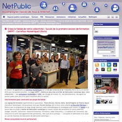 Créez le fablab de votre collectivité : Succès de la première session de formation CNFPT – Carrefour Numérique2 (Paris)