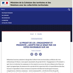 Ministère de la Cohésion des territoires et des Relations avec les collectivités territoriales