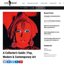 Pop, Modern & Contemporary Art