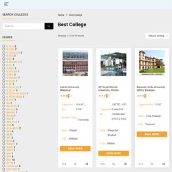 Best College - Choose Your Best Education Destination!!