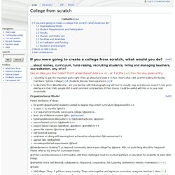 College from scratch - Scratch Wiki