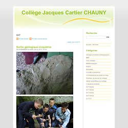 SVT - Collège Jacques Cartier CHAUNY