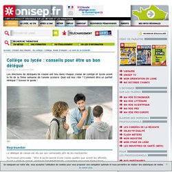 Collège ou lycée : conseils pour être un bon délégué