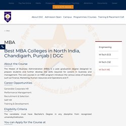 Top MBA Colleges in Punjab