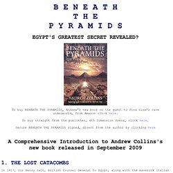 Andrew Collins Beneath the Pyramids - An Introduction