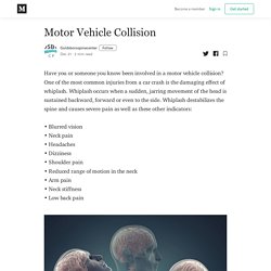 Motor Vehicle Collision - Goldsborospinecenter - Medium