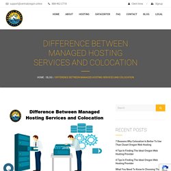 Managed Hosting Services and Colocation - CascadeDivide.com