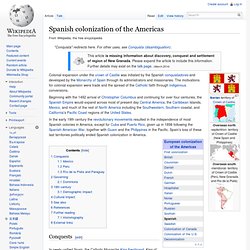 Spanish colonization of the Americas