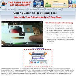 Color Buster Color Mixing Tool