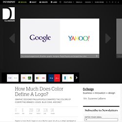 How Much Does Color Define A Logo?