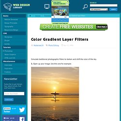 Color Gradient Layer Filters
