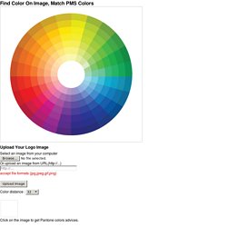 Find Color On Logo Image - RGB, CMYK, PMS (Pantone Color Matching)