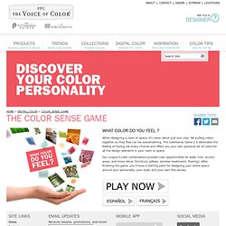 Porter Paints® The Voice of Color® Color Sense Game