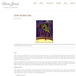 Color Studies Tips