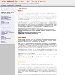 Color Wheel Pro: Color Meaning