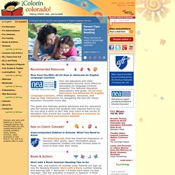 Colorín Colorado: A bilingual site for families and educators of English language learners