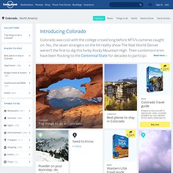 Colorado Travel Information and Travel Guide - USA