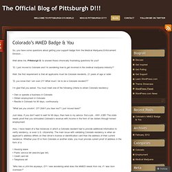 The Official Blog of Pittsburgh D!!!