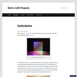 Nick's LED Projects