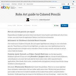 Colored Pencils Guide