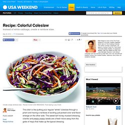 Recipe: Colorful Coleslaw