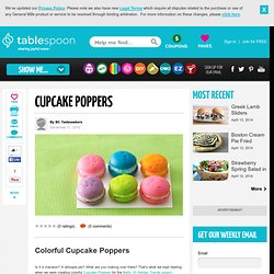 Tiny Cupcakes - Cupcake Poppers