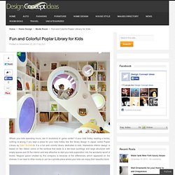 Fun and Colorful Poplar Library for Kids