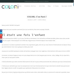 COLORI, c’est parti ! — COLORI Montessori