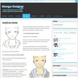 Colorier aux Crayons – Manga-designer.com