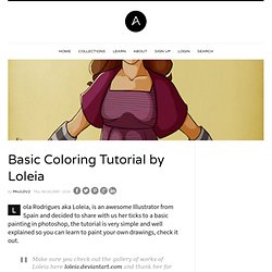 Basic Coloring Tutorial by Loleia