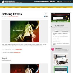 Coloring Effects » LoonDesign