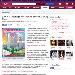 New 9/11 Coloring Book Features Terrorist Trading Cards