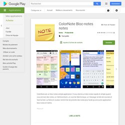 ColorNote Notepad Notes - Android Market