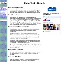The free five minute personality test!