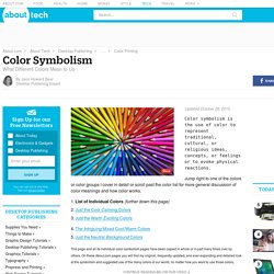 Color Meanings - Explore Palettes and Symbolism - Color Meaning and Colors That Go Together