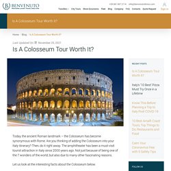 Is A Colosseum Tour Worth It? Read the Blog Here.