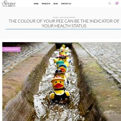 The colour of your pee can be the indicator of your health status