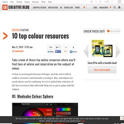 10 top colour resources