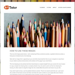 DL - Coloured Pencils Image Pack — ArtTutor Store