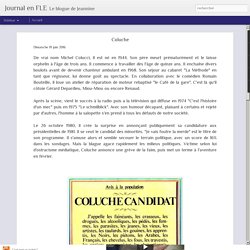 Journal en FLE: Coluche
