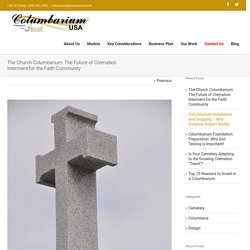 Special Columbarium Designs For Church