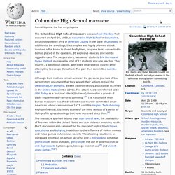 Columbine High School massacre